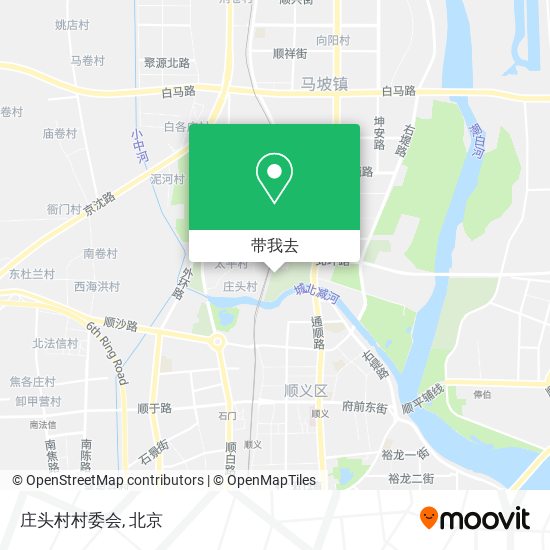 庄头村村委会地图