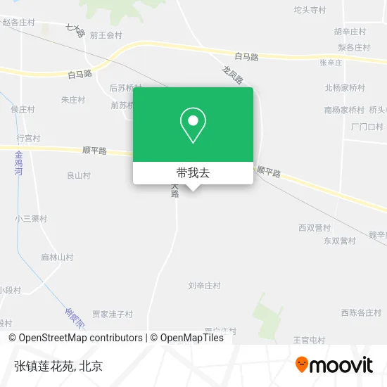 张镇莲花苑地图