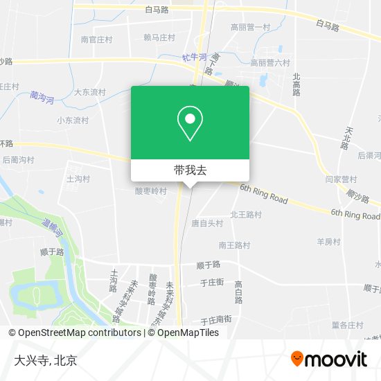 大兴寺地图
