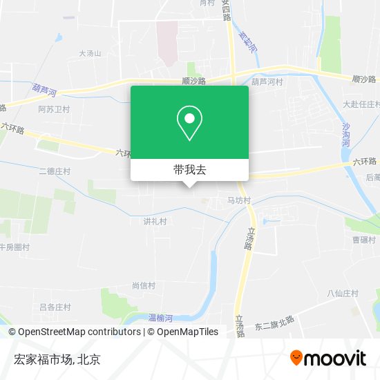宏家福市场地图