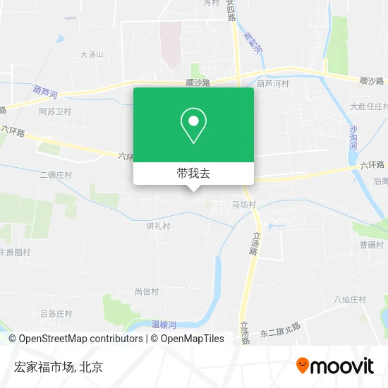 宏家福市场地图