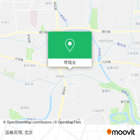 温榆宾馆地图