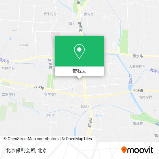 北京保利会所地图