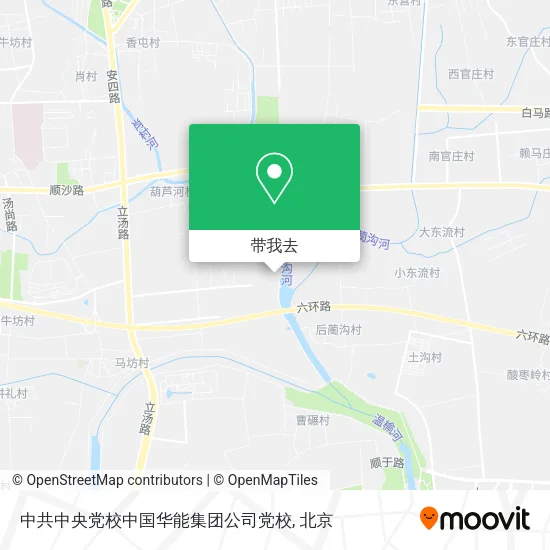 中共中央党校中国华能集团公司党校地图