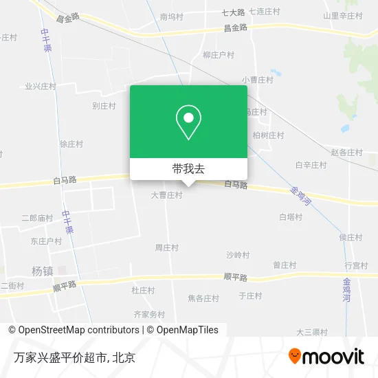 万家兴盛平价超市地图