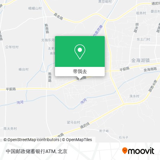 中国邮政储蓄银行ATM地图