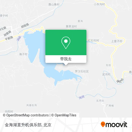 金海湖直升机俱乐部地图
