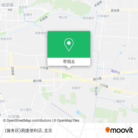 (服务区)易捷便利店地图