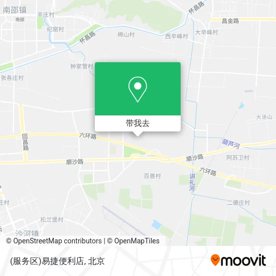 (服务区)易捷便利店地图