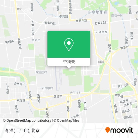 冬洋(工厂店)地图