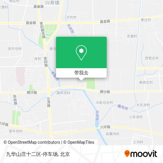 九华山庄十二区-停车场地图