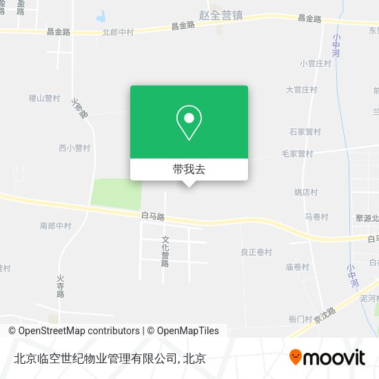 北京临空世纪物业管理有限公司地图