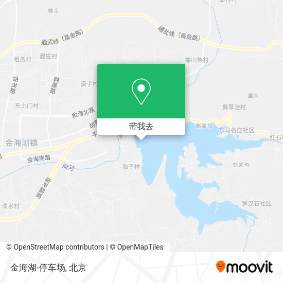金海湖-停车场地图