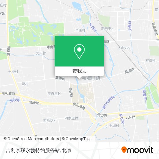 吉利京联永勃特约服务站地图