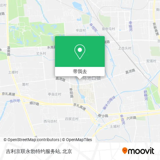 吉利京联永勃特约服务站地图