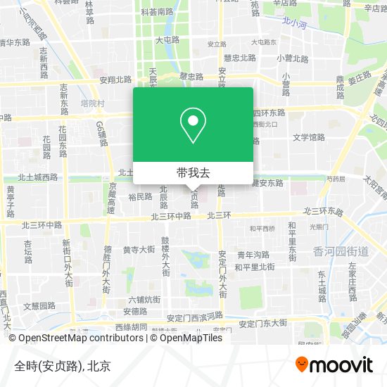 全時(安贞路)地图