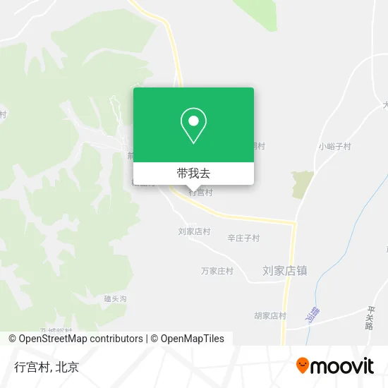 行宫村地图