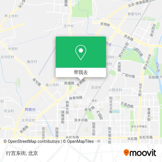 行宫东街地图