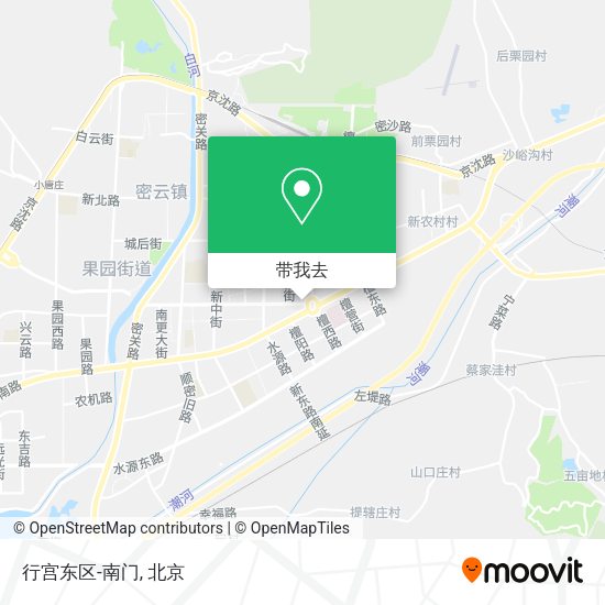 行宫东区-南门地图