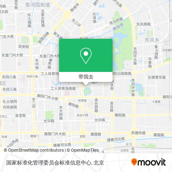 国家标准化管理委员会标准信息中心地图
