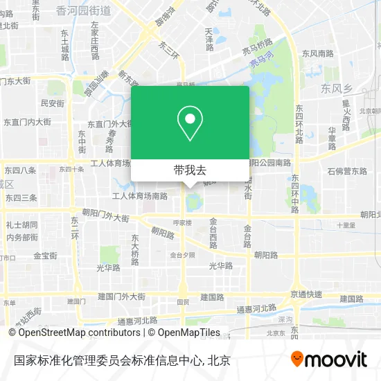 国家标准化管理委员会标准信息中心地图