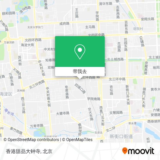 香港甜品大钟寺地图