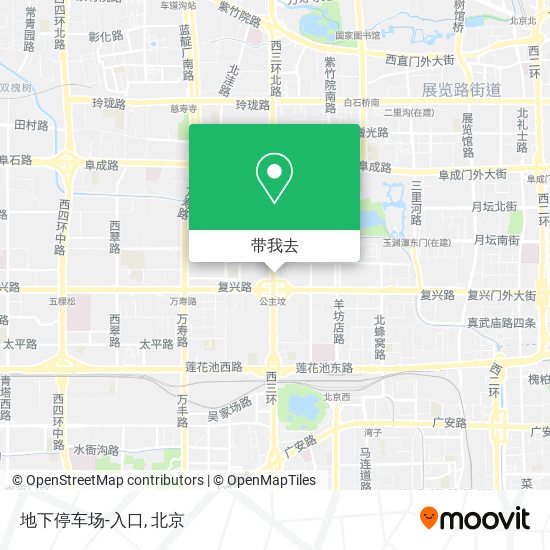 地下停车场-入口地图
