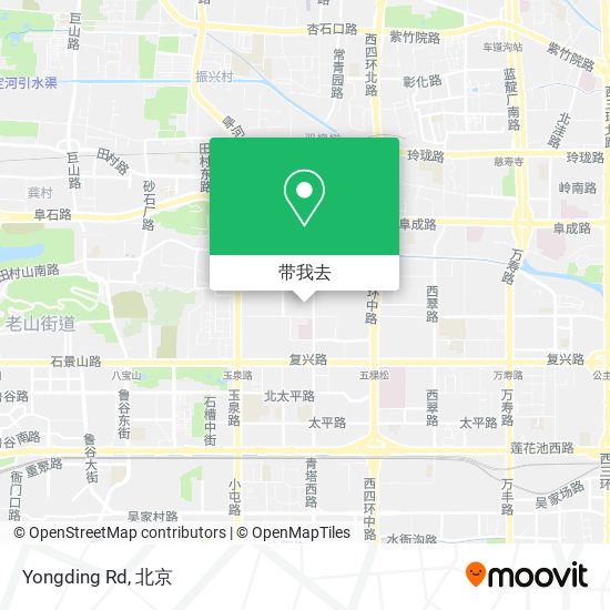 Yongding Rd地图
