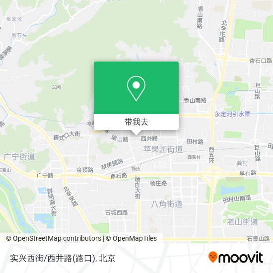 实兴西街/西井路(路口)地图