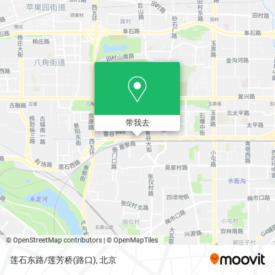 莲石东路/莲芳桥(路口)地图