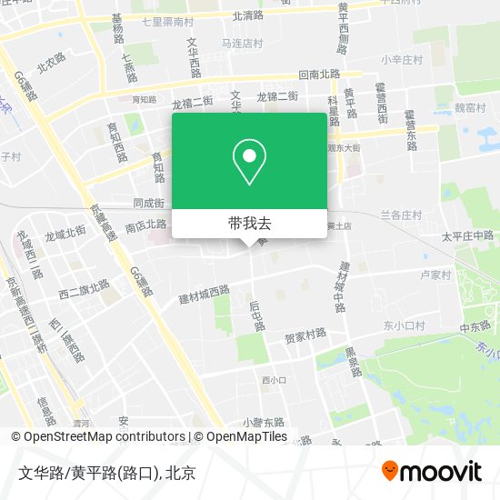 文华路/黄平路(路口)地图