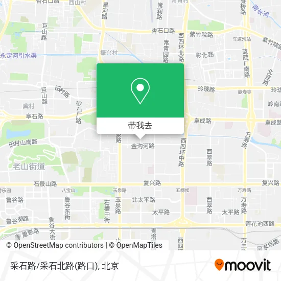 采石路/采石北路(路口)地图