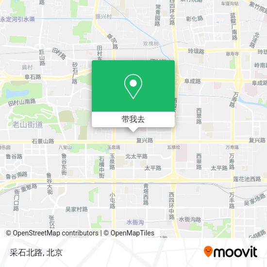 采石北路地图