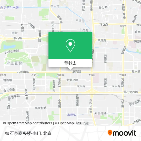 御石泉商务楼-南门地图