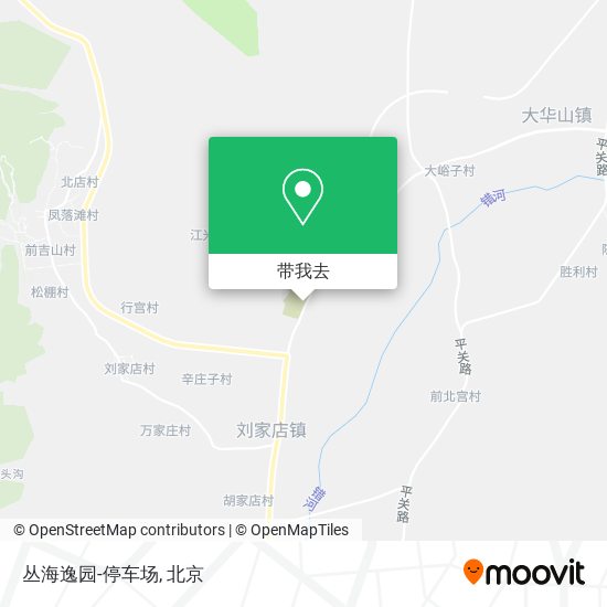 丛海逸园-停车场地图