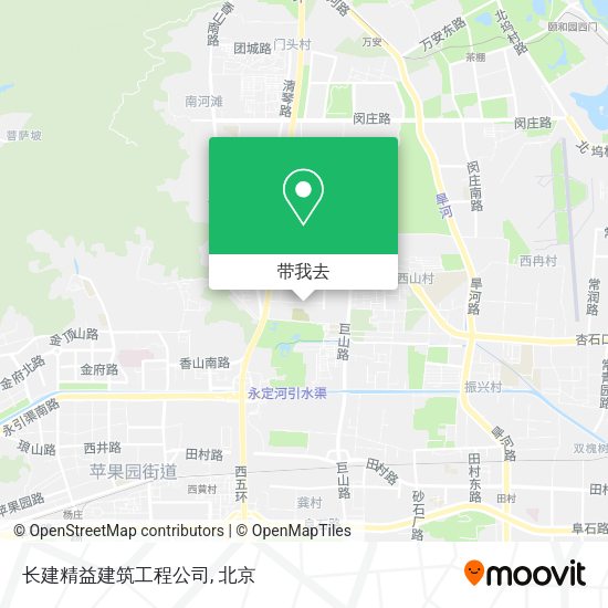 长建精益建筑工程公司地图