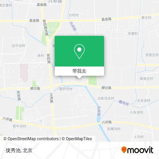 拢秀池地图