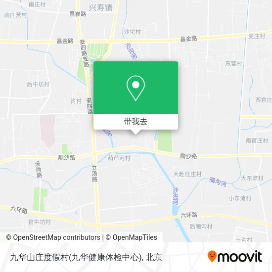 九华山庄度假村(九华健康体检中心)地图