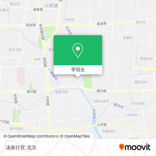 汤泉行宫地图