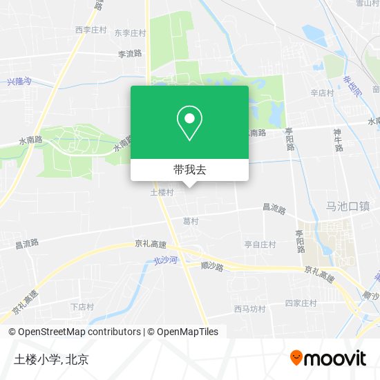 土楼小学地图