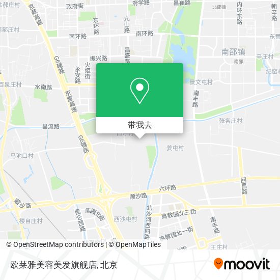 欧莱雅美容美发旗舰店地图