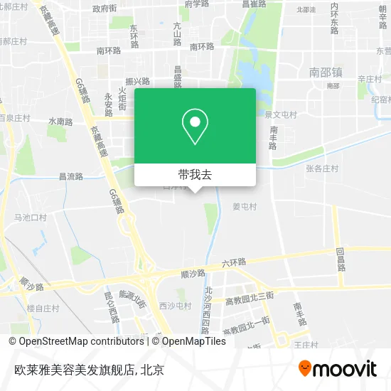 欧莱雅美容美发旗舰店地图