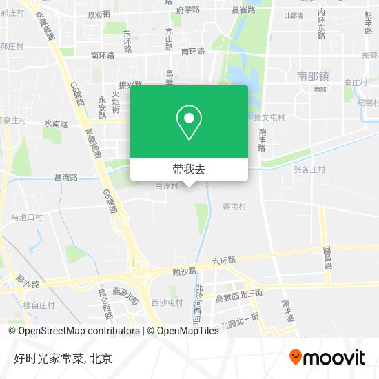 好时光家常菜地图