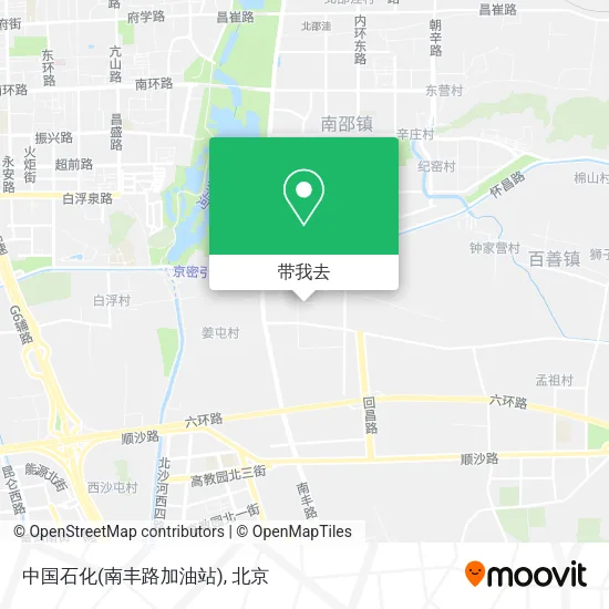 中国石化(南丰路加油站)地图