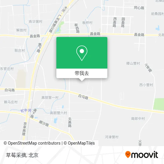 草莓采摘地图
