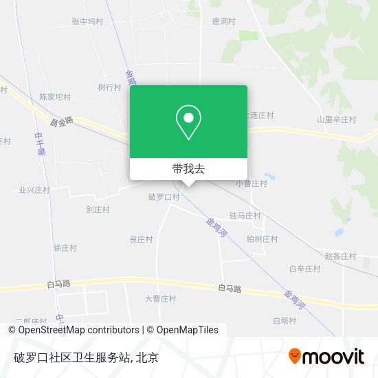 破罗口社区卫生服务站地图