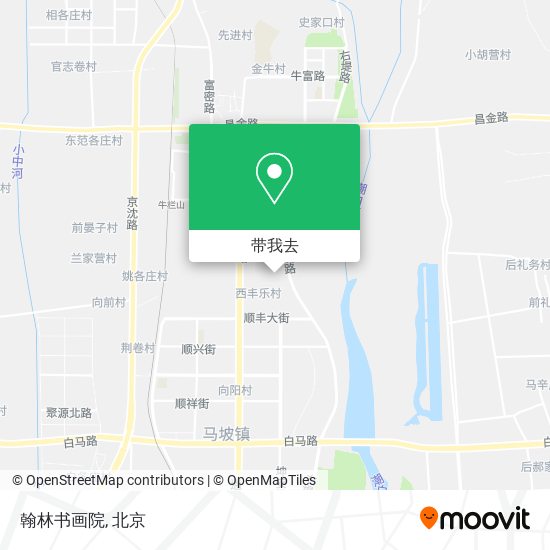 翰林书画院地图