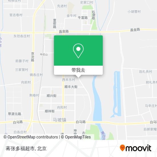 蒋张多福超市地图