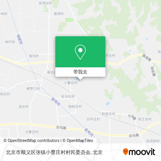 北京市顺义区张镇小曹庄村村民委员会地图
