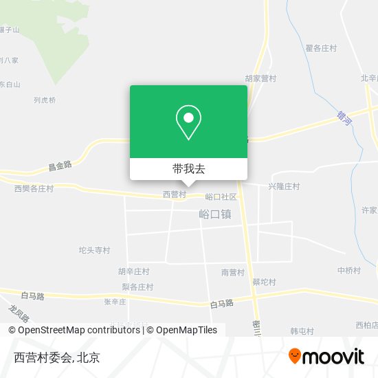 西营村委会地图